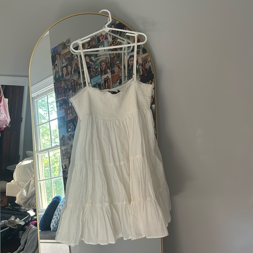 Zara white sundress